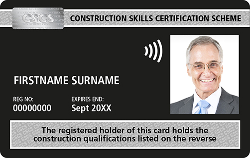 Blue skilled worker card